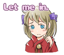 Online! Hizumi-chan Lv.1+e sticker #11382970