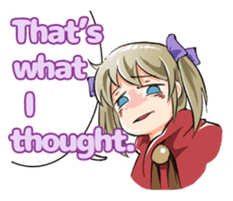 Online! Hizumi-chan Lv.1+e sticker #11382973