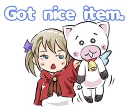 Online! Hizumi-chan Lv.1+e sticker #11382981