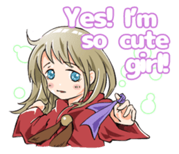 Online! Hizumi-chan Lv.1+e sticker #11382983