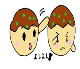 Takoyakin sticker #11383348
