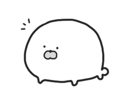 YURU SEAL BABY  MARU sticker #11383624