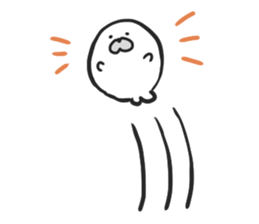 YURU SEAL BABY  MARU sticker #11383636