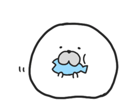 YURU SEAL BABY  MARU sticker #11383640