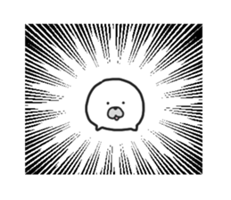 YURU SEAL BABY  MARU sticker #11383643