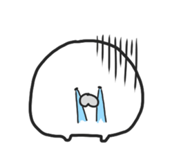 YURU SEAL BABY  MARU sticker #11383646