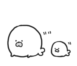 YURU SEAL BABY  MARU sticker #11383650