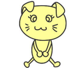 Lovely Cat Hanako sticker #11383745