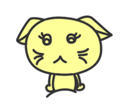 Lovely Cat Hanako sticker #11383755
