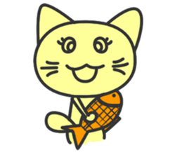 Lovely Cat Hanako sticker #11383756