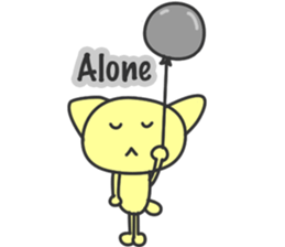 Lovely Cat Hanako sticker #11383761