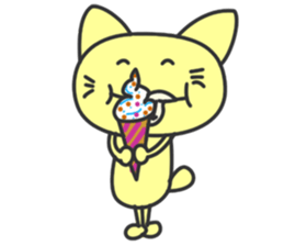 Lovely Cat Hanako sticker #11383764