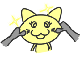 Lovely Cat Hanako sticker #11383765