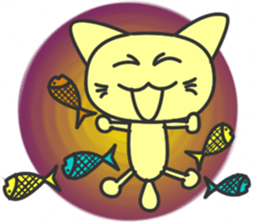 Lovely Cat Hanako sticker #11383766