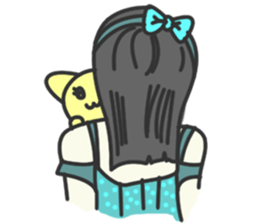 Lovely Cat Hanako sticker #11383767