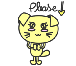 Lovely Cat Hanako sticker #11383771