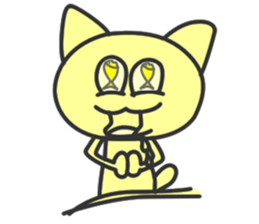 Lovely Cat Hanako sticker #11383775