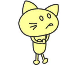 Lovely Cat Hanako sticker #11383780