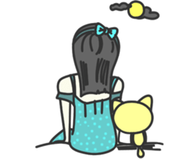 Lovely Cat Hanako sticker #11383782