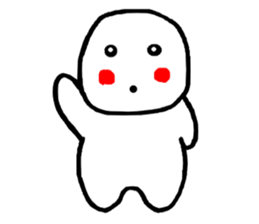 Simple sticker of the Masyumaru-kun sticker #11383908