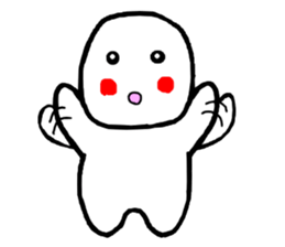 Simple sticker of the Masyumaru-kun sticker #11383909