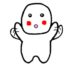 Simple sticker of the Masyumaru-kun sticker #11383909