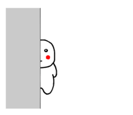 Simple sticker of the Masyumaru-kun sticker #11383910