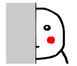 Simple sticker of the Masyumaru-kun sticker #11383911