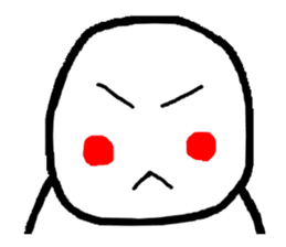 Simple sticker of the Masyumaru-kun sticker #11383921