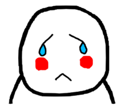 Simple sticker of the Masyumaru-kun sticker #11383922