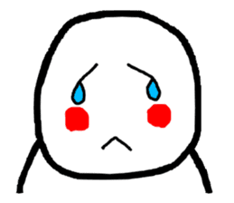 Simple sticker of the Masyumaru-kun sticker #11383922