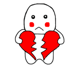 Simple sticker of the Masyumaru-kun sticker #11383929