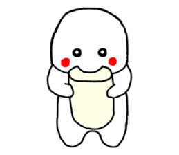 Simple sticker of the Masyumaru-kun sticker #11383930