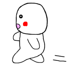 Simple sticker of the Masyumaru-kun sticker #11383933