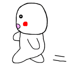 Simple sticker of the Masyumaru-kun sticker #11383933