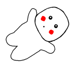 Simple sticker of the Masyumaru-kun sticker #11383934