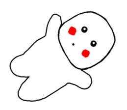 Simple sticker of the Masyumaru-kun sticker #11383934