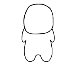 Simple sticker of the Masyumaru-kun sticker #11383940