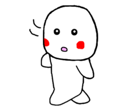 Simple sticker of the Masyumaru-kun sticker #11383941