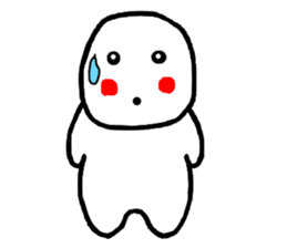 Simple sticker of the Masyumaru-kun sticker #11383942
