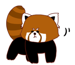 We LOVE Red panda!! sticker #11384144