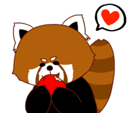 We LOVE Red panda!! sticker #11384146