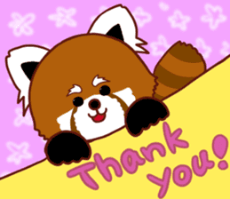 We LOVE Red panda!! sticker #11384153