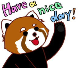 We LOVE Red panda!! sticker #11384154
