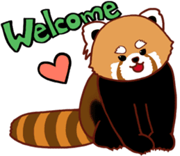 We LOVE Red panda!! sticker #11384155