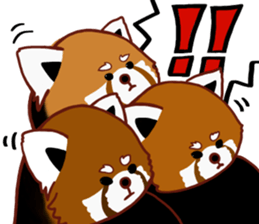 We LOVE Red panda!! sticker #11384156