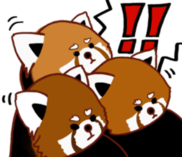 We LOVE Red panda!! sticker #11384156