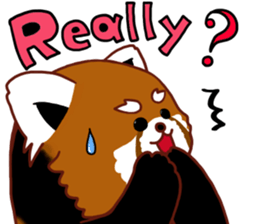 We LOVE Red panda!! sticker #11384157