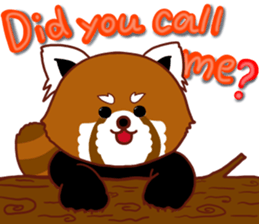 We LOVE Red panda!! sticker #11384165