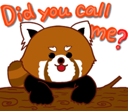 We LOVE Red panda!! sticker #11384165